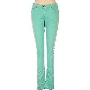 Scarlet Boulevard Low Waisted Teal Pants